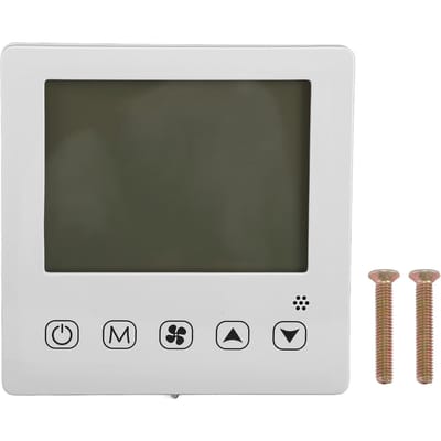 Panneau de Commande de Climatiseur Touche de Contrôle Température Humidité Surveillance Thermostat pour Maison