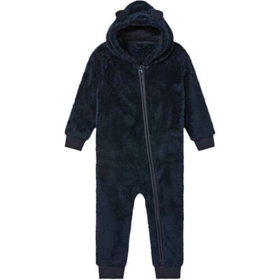 LUPILU Baby fleece onesie (Marineblauw, 86/92)