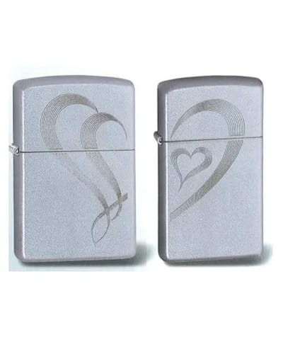 Zippo aansteker COMBO - Chrome high polish