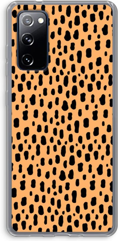 Case Company® - Hoesje geschikt voor Samsung Galaxy S20 FE / S20 FE 5G hoesje - Panter - Soft Cover Telefoonhoesje - Bescherming aan alle Kanten en Schermrand
