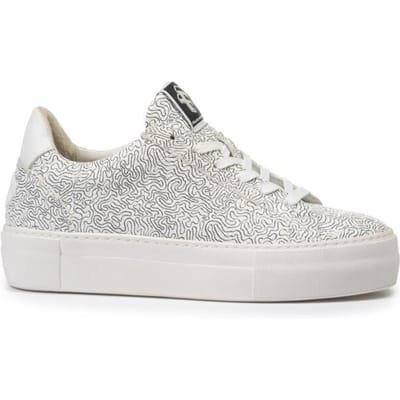Dames Sneakers Floris Van Bommel Vinni 05.40 White Combi Wit - Maat 36