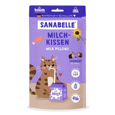55g Sanabelle Melkkussentjes Kattensnacks