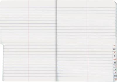 Oxford 100302812, Afbeelding, Groen, Rood, A5, 80 vel, 90 g/m², Gelijnd papier