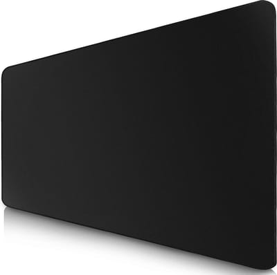 StayPowered XXL Gaming Muismat - Perfecte Snelheid en Precisie - 900 x 400 mm - Randloos - Antislip - Wasbaar - Opvouwbaar - Duurzaam - Zwart - Levering Sneller dan Aangegeven!