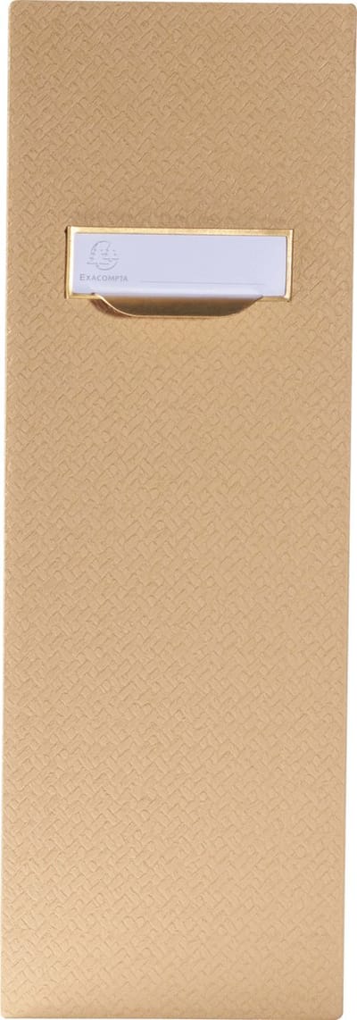 Exacompta 2x Tijdschriftenhouder OfficeByMe rug 100mm - Beige - 90602E
