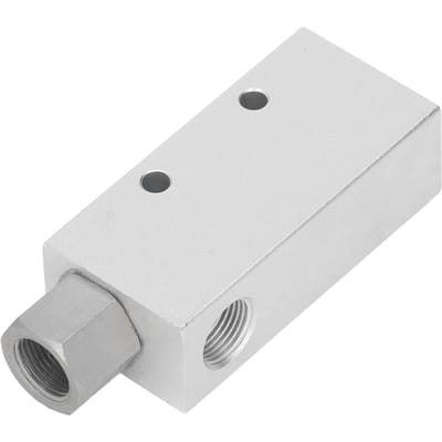 Générateur de vide Éjecteur d'air d'échappement pneumatique Raccord Alliage d'aluminium Vanne à grand débit EV?20