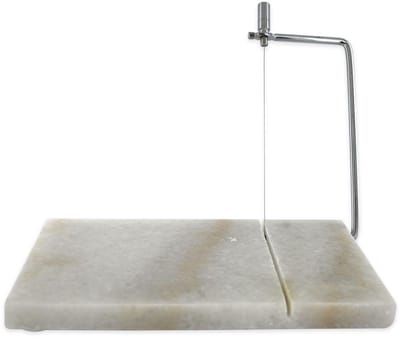 Snede en presentatie van ganzenlever in marmer 23 x 15 cm FM Professional