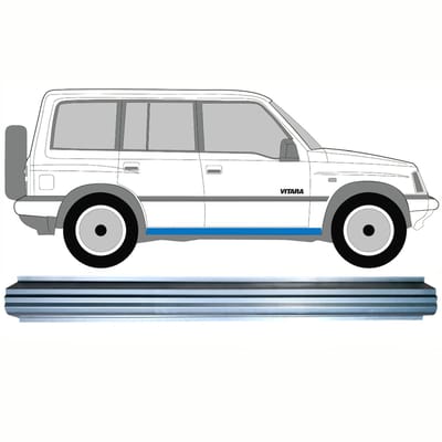 Reparatie dorpel voor Suzuki Vitara 1996-2003 / Links = Rechts (symmetrisch)