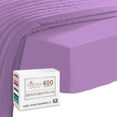 Dailygoods- Hoeslaken 190x200 cm - 100% Katoen - Zacht Mako-Satijn - Vochtabsorberend - Duurzaam - Geschikt voor matrashoogte tot 40 cm - Beddengoed