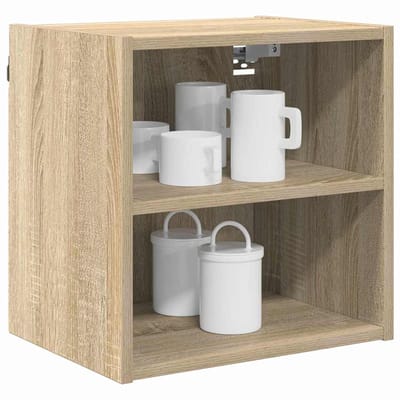 vidaXL - Hangkast - Sonoma - Eik - 40 - x - 29,5 - x - 40 - cm - Bewerkt - hout