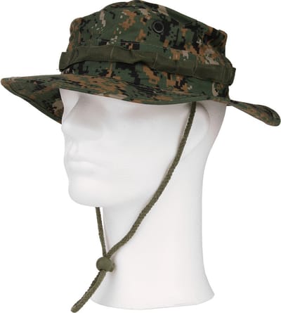 Fostex Garments - Bush hat luxe ripstop (kleur: Digital camo / maat: S)