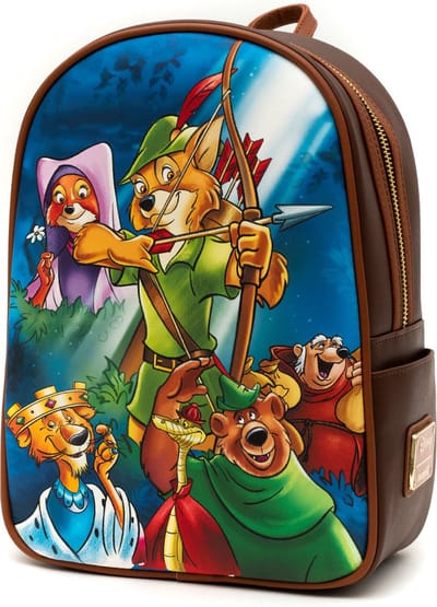 Disney Loungefly Backpack Robin Hood