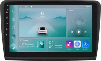 Autoradio met bluetooth - Carplay - Voor Skoda Voortreffelijke 2 (2008-2015) - Geschikt voor Apple en Android - Stereo - Navigatie - Navigatiesysteem auto - 1GB 32GB