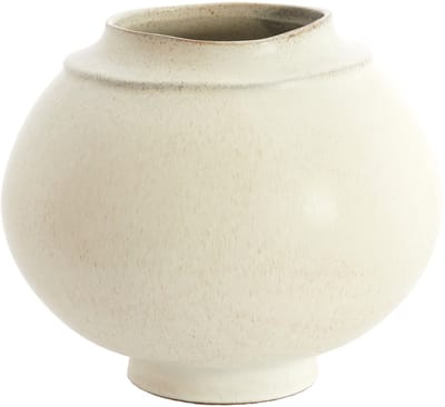 Light&living Vaas deco Ø29,5x25,5 cm LOREA keramiek mat crème
