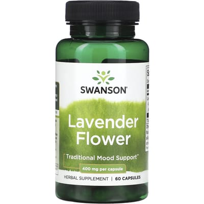 Lavendelbloem, 400 mg, 60 Capsules