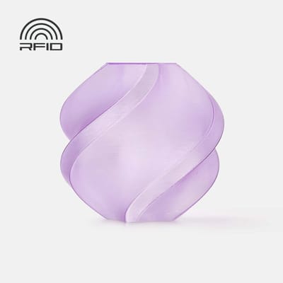 Bambu Lab PETG Translucent Filament 1.75 mm – Doorschijnend Lichtpaars | Duurzaam & Minimale Kromtrekking