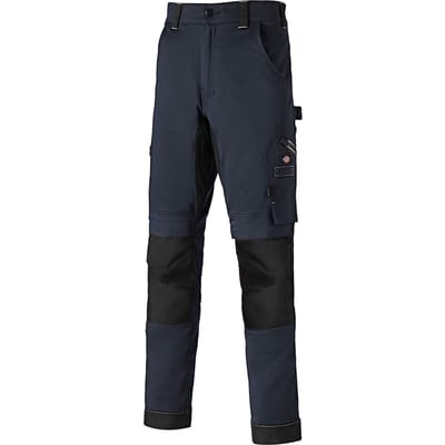 Dickies Universele Flex Kniestuk Heren Navy/Zwarte Broek