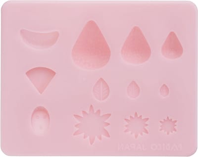 Miniatuur Fruit Vormen - Klei Vormen Set - Miniatuur Sieraden Maken - Hard Materiaal Vorm - Max 2 cm Lengte