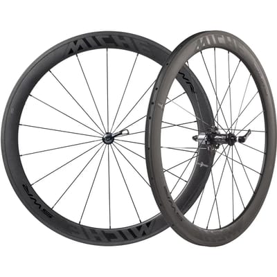 Paar fietswielen Triangle Miche Swr Full Carbon Tube