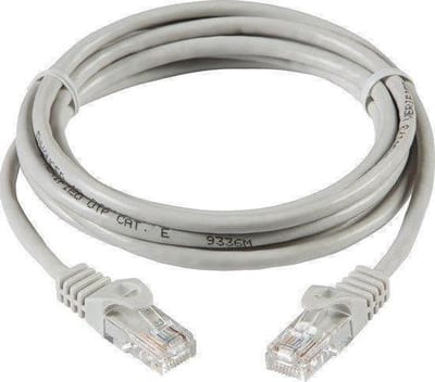 ValeDelucs Internetkabel 3 meter - CAT6 UTP Ethernet kabel RJ45 - Patchkabel LAN Cable Netwerkkabel - Grijs