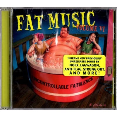 CD DIVERS - Fat Music 6: Uncontrollable Fatulen FAT6462 Fat Wreck Chord 2002 US Rock Occasion