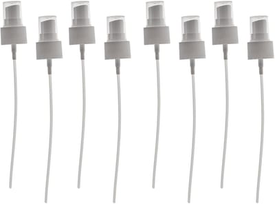 MTTproducts- Spraykop - Set van 8 - Fijne nevel - Plastic - Geschikt voor diverse spuitflessen - 150 mm buislengte - Voorkomt morsen - Sprayfles