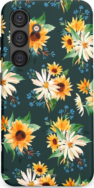 Casetastic Hoesje Geschikt voor Samsung S25 - Stijlvolle Beschermende Duo-layer Case - Zonnebosjes