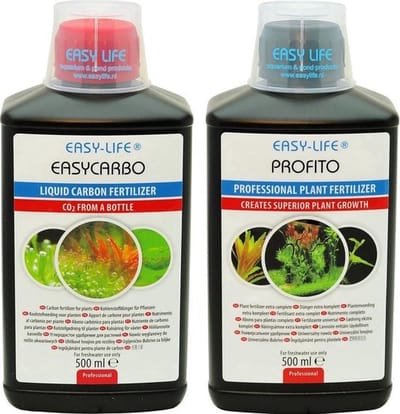 EasyCarbo + Easy Life Profito - 2x 500ml - Complete plantenvoeding voor alle aquariumplanten