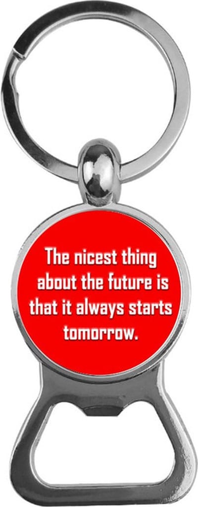 Bieropener Glas - Tomorrow
