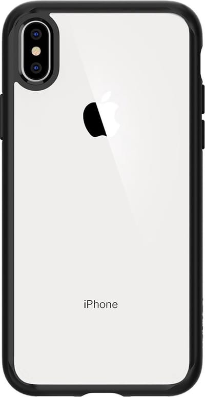 Spigen Ultra Hybrid Hoesje Apple iPhone XS Max Matte Zwart