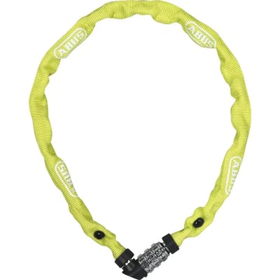 Fietsslot ABUS Kettingslot - 1200 Web - Security level 3 - lichtgroen - 60 cm - Geschikt voor kinderfietsen