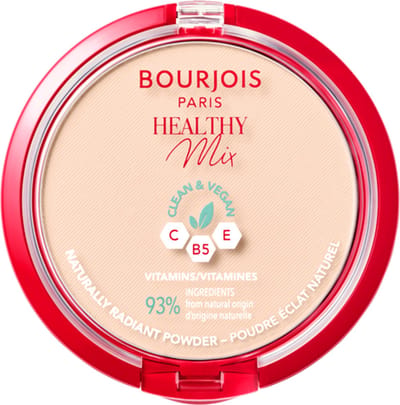 Healthy Mix Clean Vegan Mattifying Powder 01 Ivory 10 g – Face Powder, Mattifying, For Oily Skin, Ivory, Vitamin C, Suitable For Daily Makeup Routine