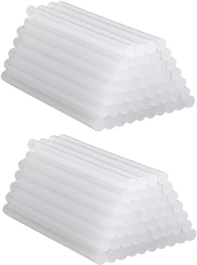 Lijmstiften 100 Stuks - Knutsel lijm - Hobby en reparatie - Standaard formaat - 7 mm x 100 mm - Transparant