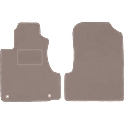 Beige voormatten voor: Honda CR-V III SUV (2006-2012)