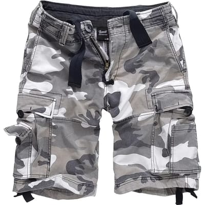Brandit Shorts - Vintage Shorts - S tot 3XL - voor Mannen - snow camo