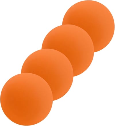 Squash Trainingsballen - Racketball Ballen - Coördinatie Training - Hoge Bounce - 6 x 6 x 6 cm - Oranje