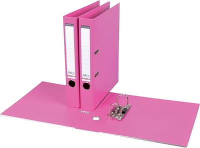 Ordner Quantore A4 50 mm PP roze
