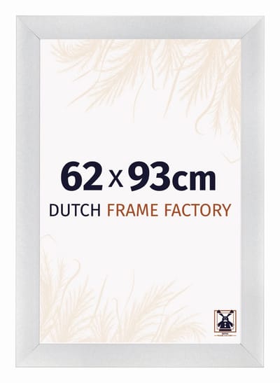 Fotolijst 62x93 cm - MDF - Zilver Mat - Praag