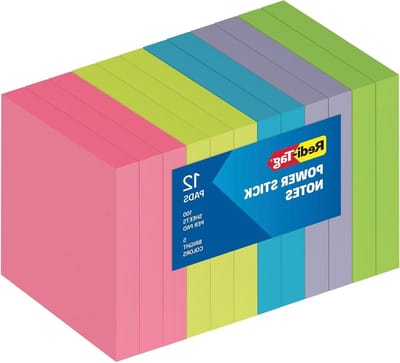 Zelfklevende Notities - Memoblokken Plaknotities - Takenlijsten Maken - Sterke Lijm Zonder Residue - 3 x 3 Inch - Assorti