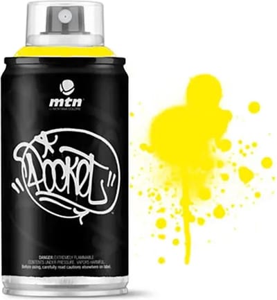 MTN Pocket spuitverf - Lichtgeel - 150ml