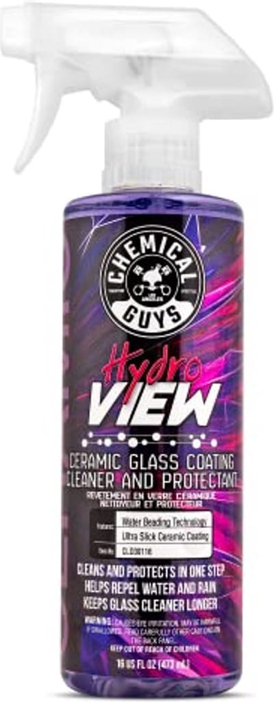 CHEMICAL GUYS - Hydro View Ceramic Glass Coating - Cleaner & Protection