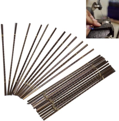 Dailygoods- Zaagblad 144 Stuks Hoog Koolstofstaal - Snijbladen Hout/Kunststof - Hoge Taaiheid - Voor Sieraden/Maken - Veilige Opslag in Doos - Eenvoudige Vervanging - Zaagbladen