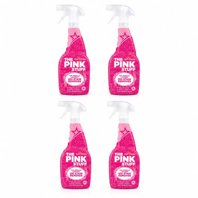 The Pink Stuff - Vlekverwijderaar Spray - 4 x 500 ml - Voordeelverpakking
