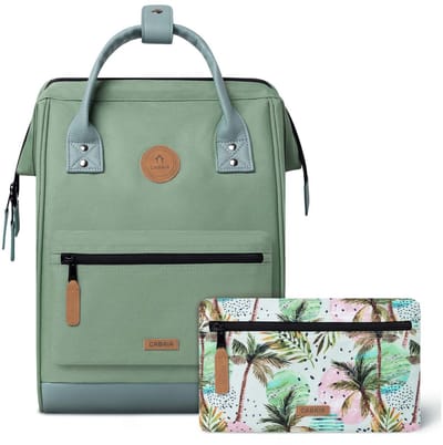 CABAIA vrije tijd rugzak rugzak met laptopvak Adventurer Essentials Backpack 18L Seville mintgroen