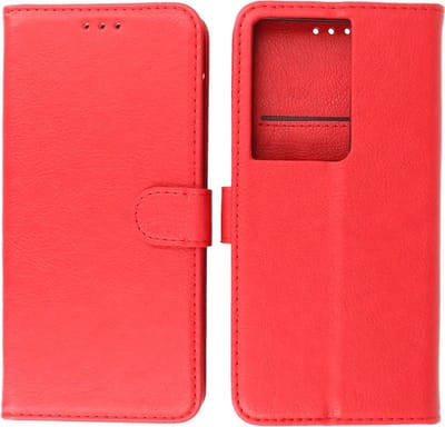 Oppo Reno 8 Pro Hoesje Book Case Portemonnee Telefoonhoesje - Rood