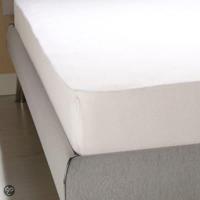 Homéé® Hoeslaken Jersey stretch 100% katoen wit - 120x200/220 +30cm