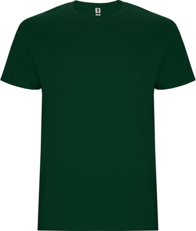 4 Pack T-shirts unisex met korte mouwen, 190 gram 'Stafford' Flesgroen - S