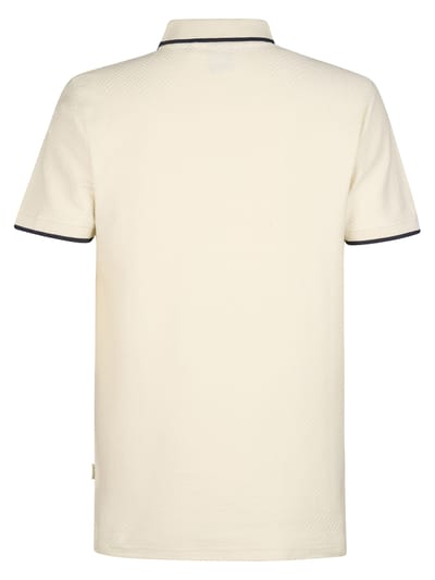 Petrol Industries - Heren Polo met korte mouwen Volante - Wit - Maat XXXL