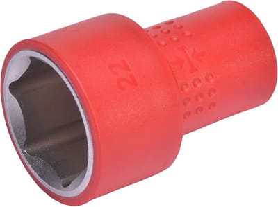 SW-Stahl 05520L-22 dopsleutelinzet, 10 mm (3/8") aandrijving 22 mm