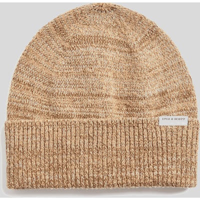 Lyle & Scott Multi Marl Beanie - Bruin
